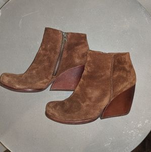 Kork-Ease suede booties